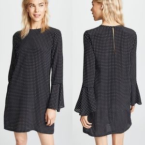 EQUIPMENT | polka dots mari dress